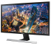 Samsung U28E590D écran plat de PC 71,1 cm (28") 3840 x 2160 pixels 4K Ultra HD LED Noir, Métallique