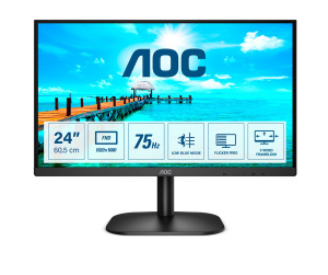 AOC B2 24B2XDM écran plat de PC 60,5 cm (23.8") 1920 x 1080 pixels Full HD LCD Noir