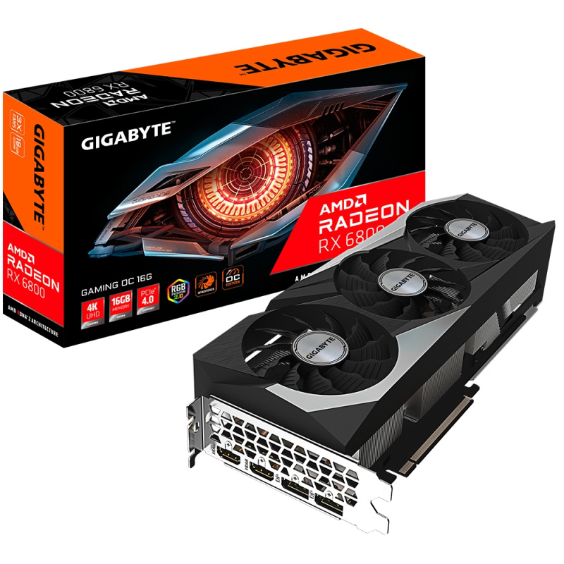 GIGABYTE GAMING Radeon RX 6800 OC 16G AMD 16 Go GDDR6