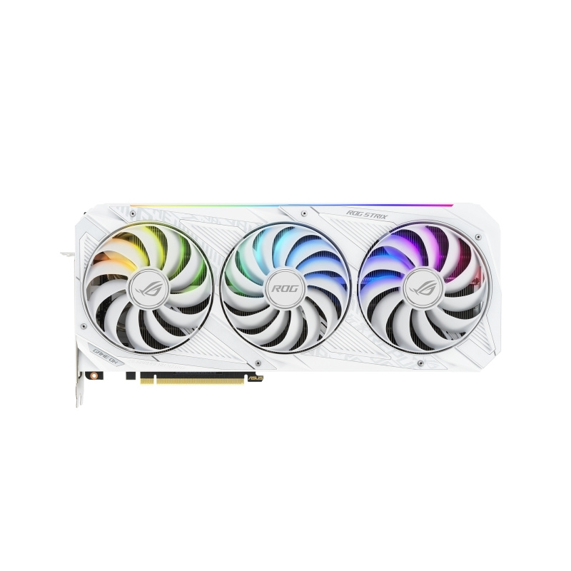 ASUS ROG -STRIX-RTX3080-O10G-WHITE NVIDIA GeForce RTX 3080 10 Go GDDR6X