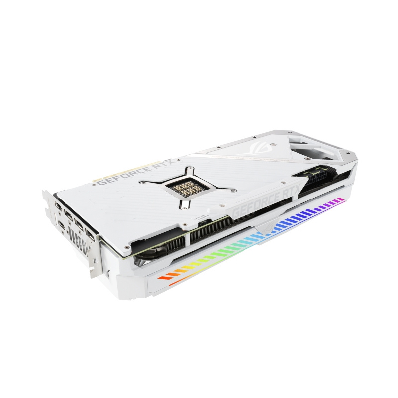 ASUS ROG -STRIX-RTX3080-O10G-WHITE NVIDIA GeForce RTX 3080 10 Go GDDR6X
