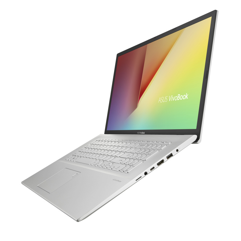 ASUS Vivobook 17 M712DA-AU258T AMD Ryzen™ 3 3250U Ordinateur portable 43,9 cm (17.3") Full HD 4 Go DDR4-SDRAM 256 Go SSD Wi-Fi 5 (802.11ac) Windows 10 Home Argent