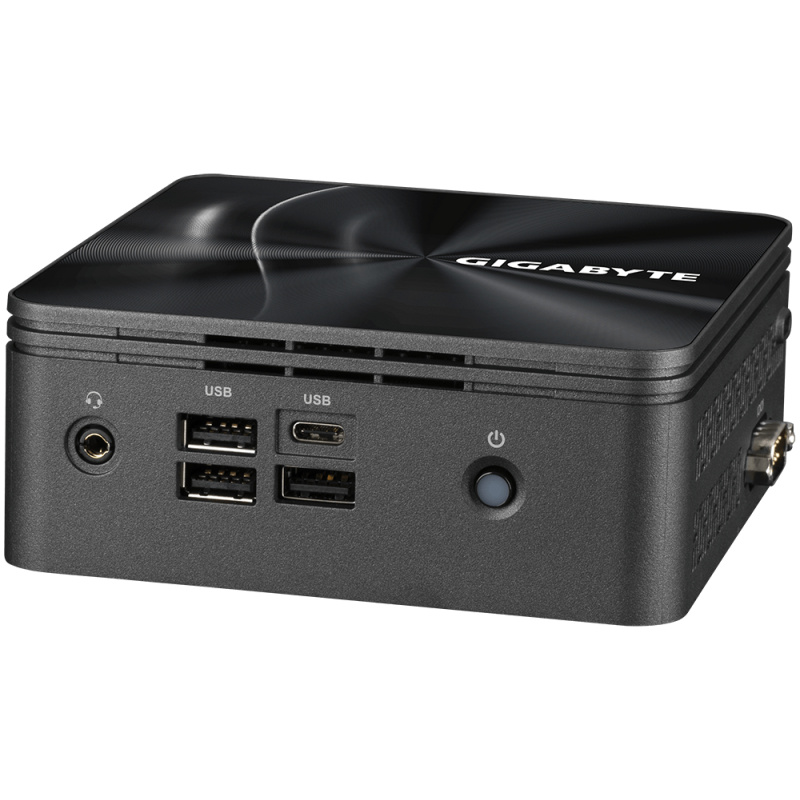 Gigabyte GB-BRR5H-4500 barebone PC/ poste de travail UCFF Noir 4500U 2,3 GHz