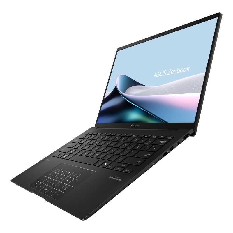 ASUS Zenbook 14 OLED UM3406KA-QD096W AMD Ryzen AI 5 340 Ordinateur portable 35,6 cm (14") WUXGA 16 Go LPDDR5x-SDRAM 512 Go SSD Wi-Fi 6E (802.11ax) Windows 11 Home Noir