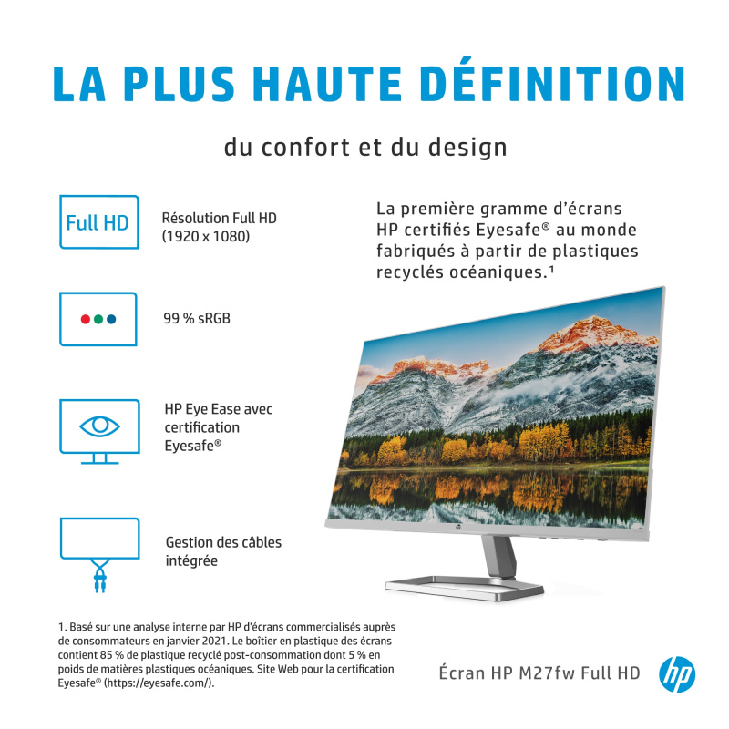 HP Écran Full HD M27fw