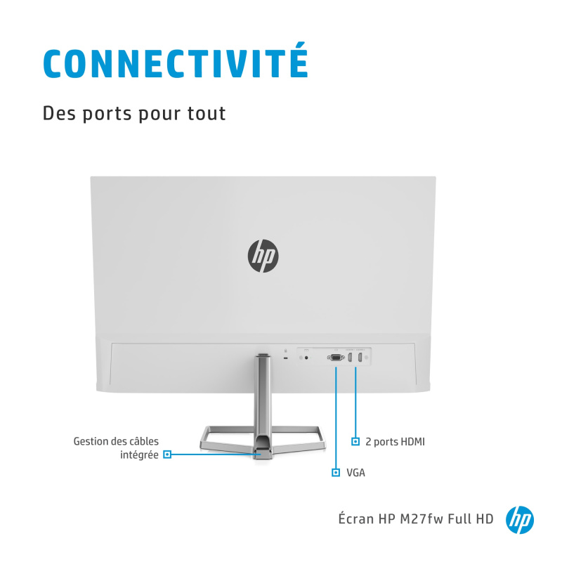 HP Écran Full HD M27fw
