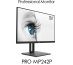 MSI Pro MP242P écran plat de PC 60,5 cm (23.8") 1920 x 1080 pixels Full HD LED Noir