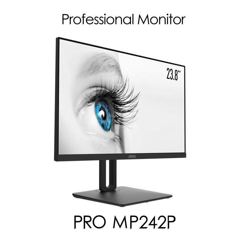 MSI Pro MP242P écran plat de PC 60,5 cm (23.8") 1920 x 1080 pixels Full HD LED Noir