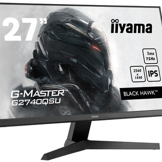 iiyama G-MASTER Black Hawk écran plat de PC 68,6 cm (27") 2560 x 1440 pixels Wide Quad HD LED Noir