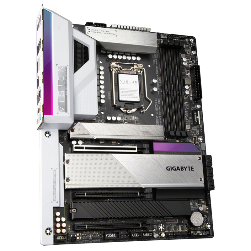 GIGABYTE Z590 VISION G carte mère Intel Z590 LGA 1200 (Socket H5) ATX