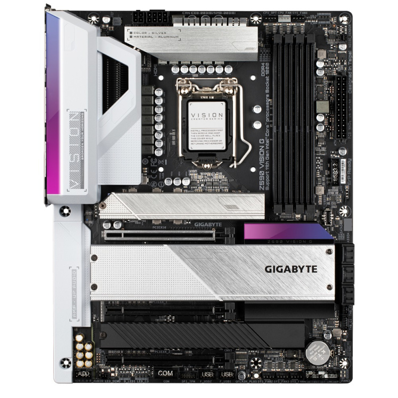 GIGABYTE Z590 VISION G carte mère Intel Z590 LGA 1200 (Socket H5) ATX
