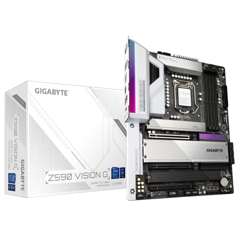 GIGABYTE Z590 VISION G carte mère Intel Z590 LGA 1200 (Socket H5) ATX