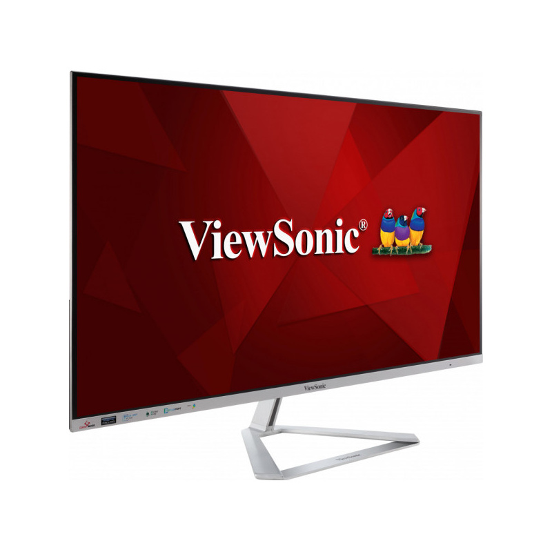 Viewsonic VX Series VX3276-2K-mhd-2 écran plat de PC 81,3 cm (32") 2560 x 1440 pixels Quad HD LED Argent