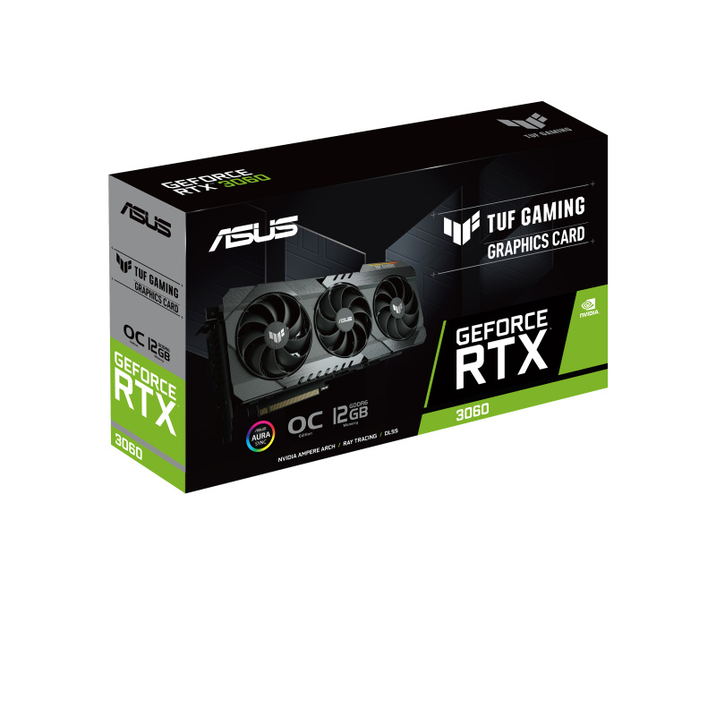 ASUS TUF Gaming TUF-RTX3060-O12G-V2-GAMING NVIDIA GeForce RTX 3060 12 Go GDDR6