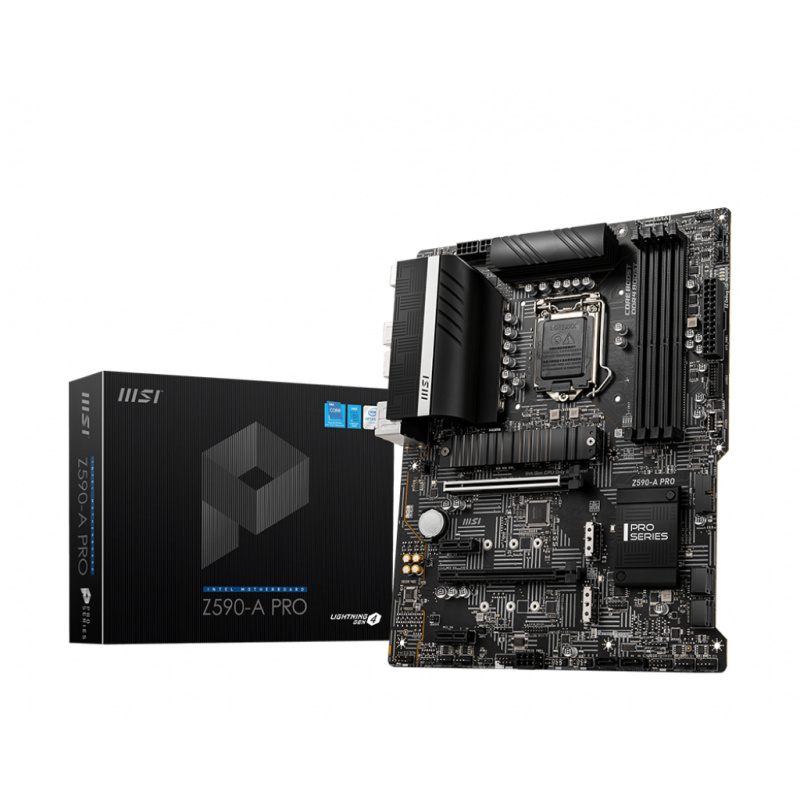 MSI Z590-A PRO carte mère Intel Z590 LGA 1200 (Socket H5) ATX
