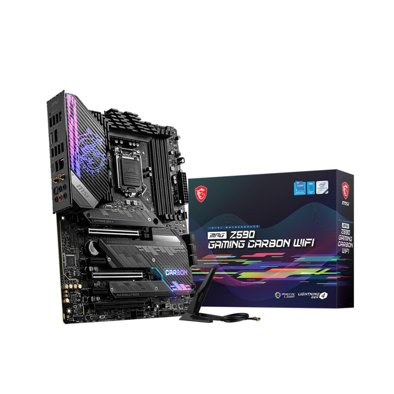 MSI MPG Z590 GAMING CARBON WIFI carte mère Intel Z590 LGA 1200 (Socket H5) ATX