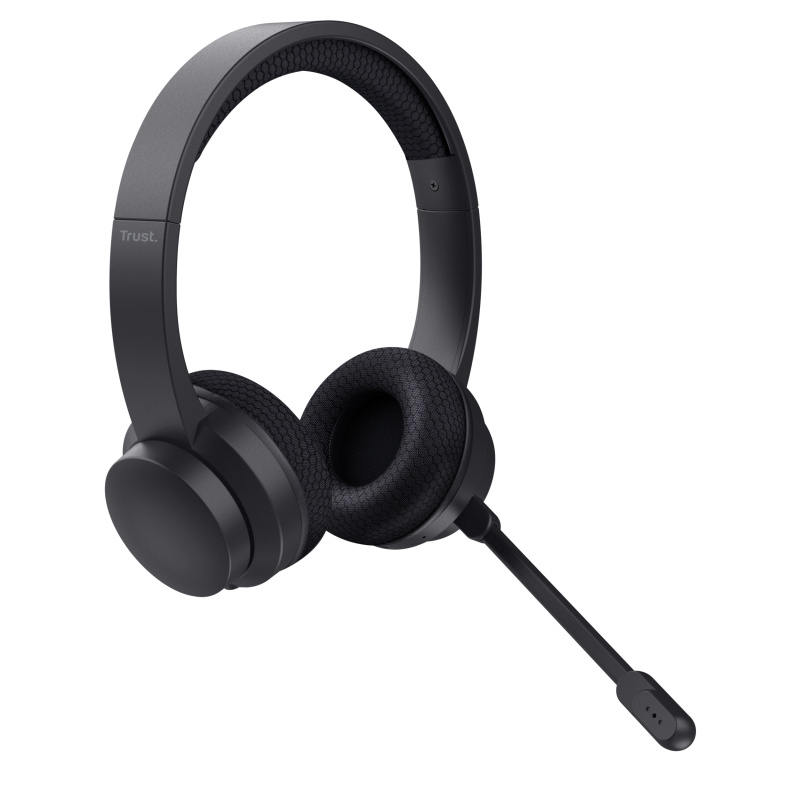 Trust Ayda Casque Avec fil &sans fil Arceau Appels/Musique USB Type-C Bluetooth Noir