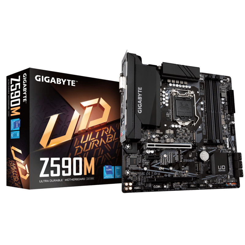 GIGABYTE Z590M carte mère Intel Z590 LGA 1200 (Socket H5) micro ATX
