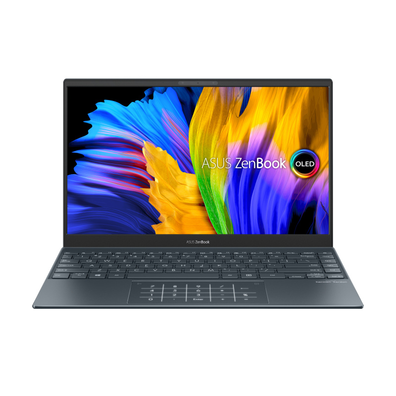 ASUS Zenbook 13 OLED BX325EA-KG379R Intel® Core™ i7 i7-1165G7 Ordinateur portable 33,8 cm (13.3") Full HD 16 Go LPDDR4x-SDRAM 512 Go SSD Wi-Fi 6 (802.11ax) Windows 10 Pro Gris