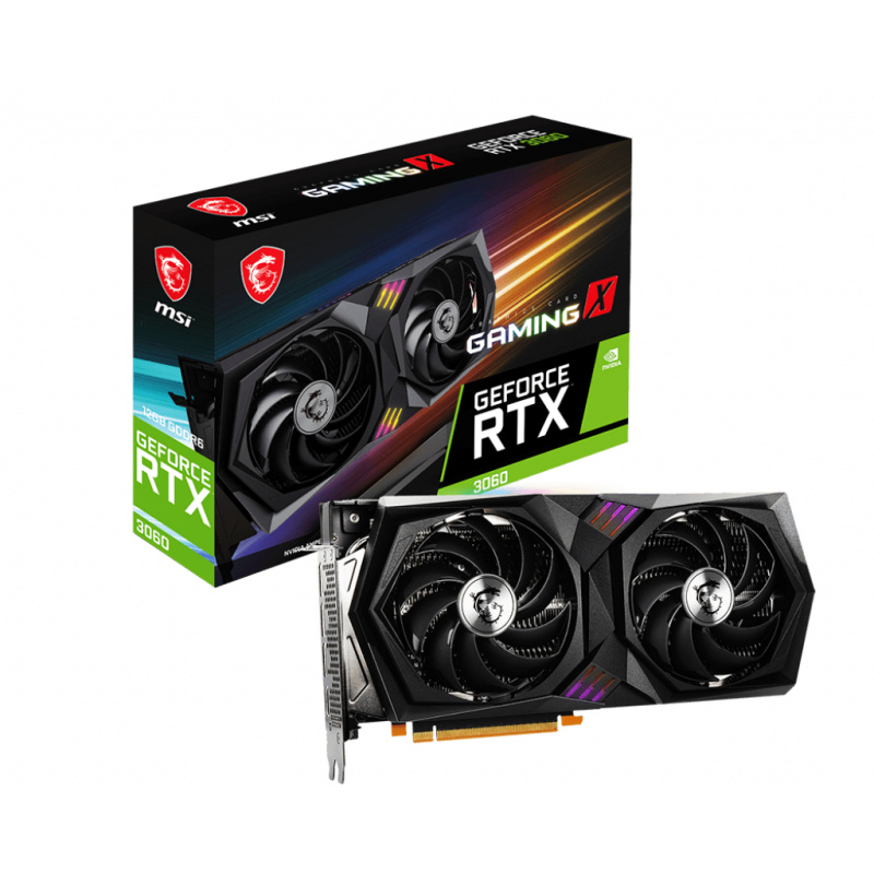 MSI GAMING GeForce RTX 3060 X 12G NVIDIA 12 Go GDDR6