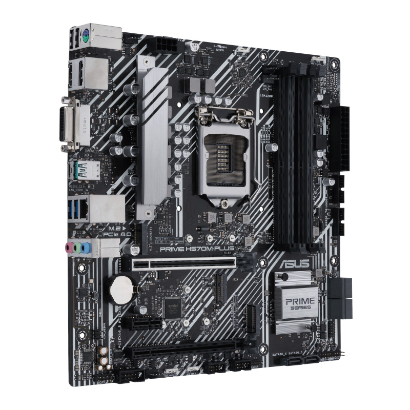 ASUS PRIME H570M-PLUS Intel H570 LGA 1200 (Socket H5) micro ATX