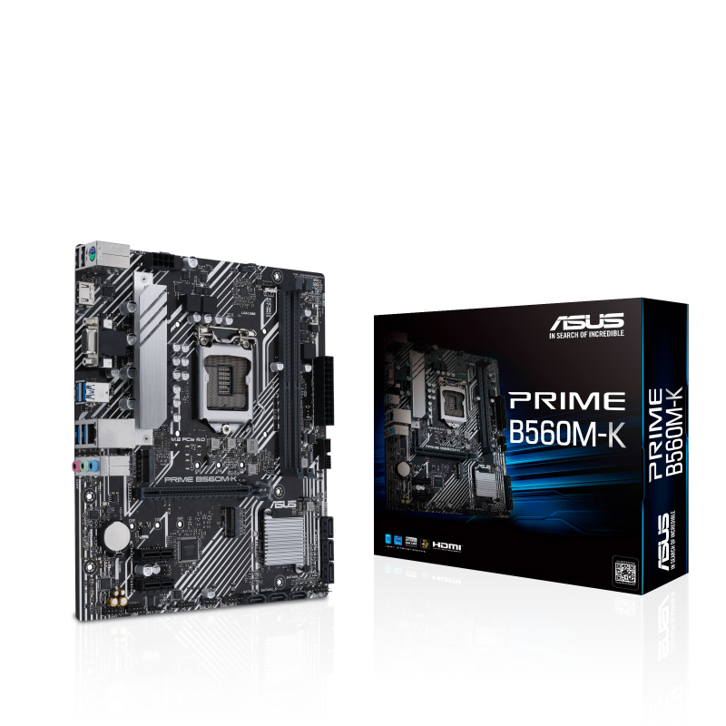 ASUS PRIME B560M-K Intel B560 LGA 1200 (Socket H5) micro ATX