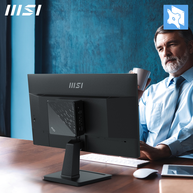 MSI Pro MP225V écran plat de PC 54,5 cm (21.4") 1920 x 1080 pixels Full HD LCD Noir