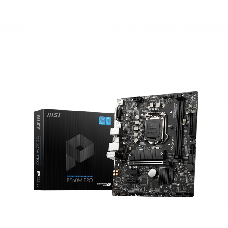 MSI B560M PRO carte mère Intel B560 LGA 1200 (Socket H5) micro ATX