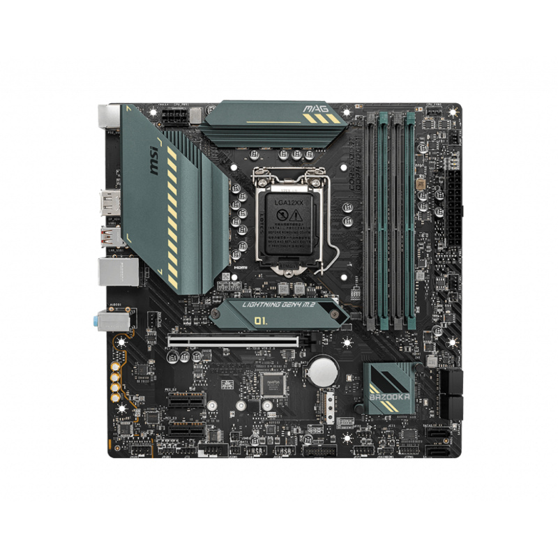 MSI MAG B560M BAZOOKA carte mère Intel B560 LGA 1200 (Socket H5) micro ATX