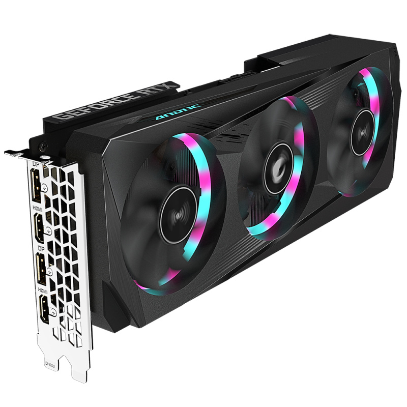 GIGABYTE AORUS GV-N3060AORUS E-12GD carte graphique NVIDIA GeForce RTX 3060 12 Go GDDR6