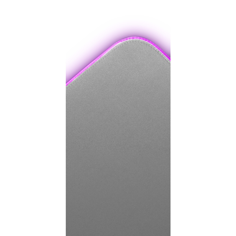 Mars Gaming MMPRGB2S tapis de souris Tapis de souris de jeu Argent, Blanc