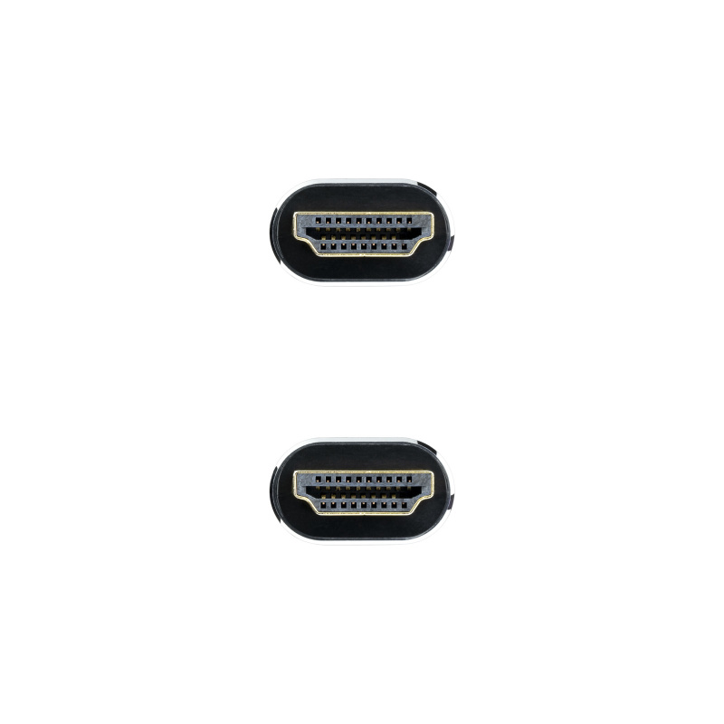 Nanocable 10.15.8002 câble HDMI 2 m HDMI Type A (Standard) Noir