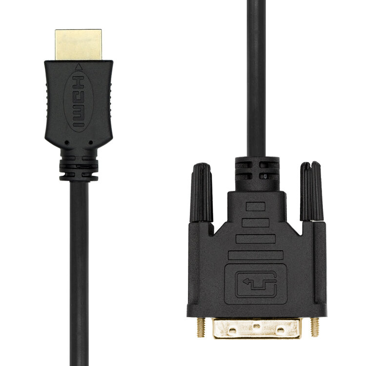 ProXtend HDMI-DVI181-002 câble vidéo et adaptateur 2 m HDMI Type A (Standard) DVI-D Noir