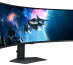 Samsung G95C écran plat de PC 124,5 cm (49") 5120 x 1440 pixels Dual QHD LED Noir