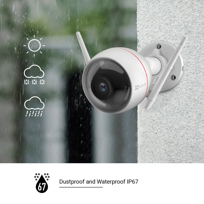 EZVIZ C3W Pro Balle (forme) Caméra de sécurité IP Extérieure 1920 x 1080 pixels Plafond/mur
