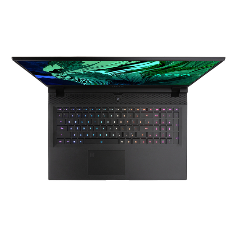 GIGABYTE AERO 17 HDR XC-8FR4450SP Intel® Core™ i7 i7-10870H Ordinateur portable 43,9 cm (17.3") 4K Ultra HD 32 Go DDR4-SDRAM 1 To SSD NVIDIA GeForce RTX 3070 Wi-Fi 6 (802.11ax) Windows 10 Pro Noir