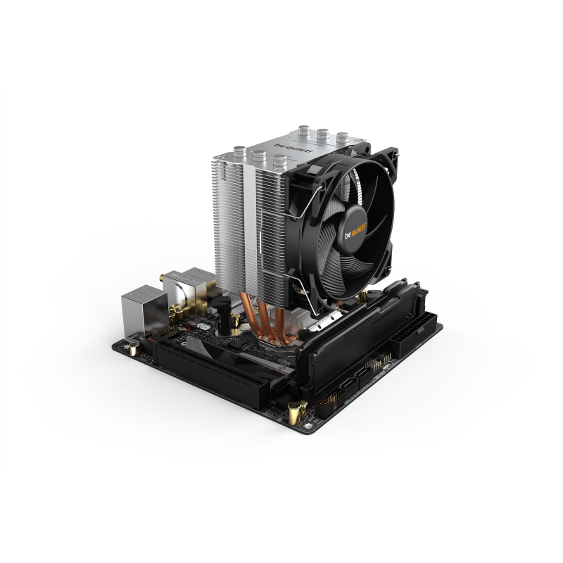be quiet! Pure Rock Slim 2 | Ventirad mono tour, socket Intel et AMD