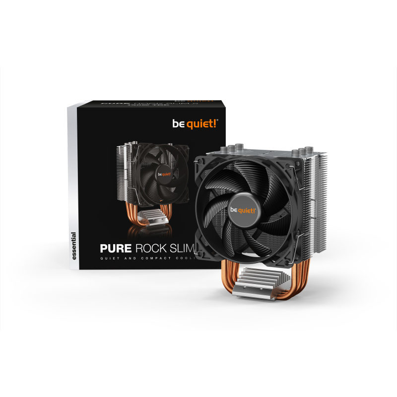 be quiet! Pure Rock Slim 2 | Ventirad mono tour, socket Intel et AMD
