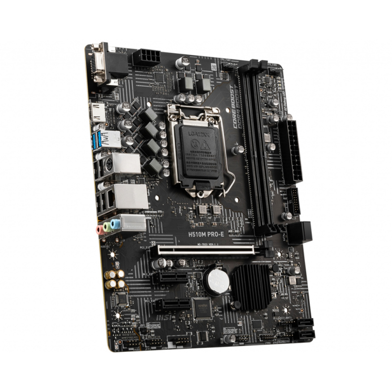 MSI H510M PRO-E carte mère Intel H510 LGA 1200 (Socket H5) micro ATX