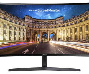 Samsung C24F396FHR écran plat de PC 59,7 cm (23.5") 1920 x 1080 pixels Full HD LED Noir