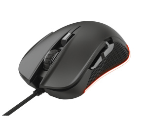 Trust GXT 922 YBAR souris Gaming Droitier USB Type-A Mécanique 7200 DPI
