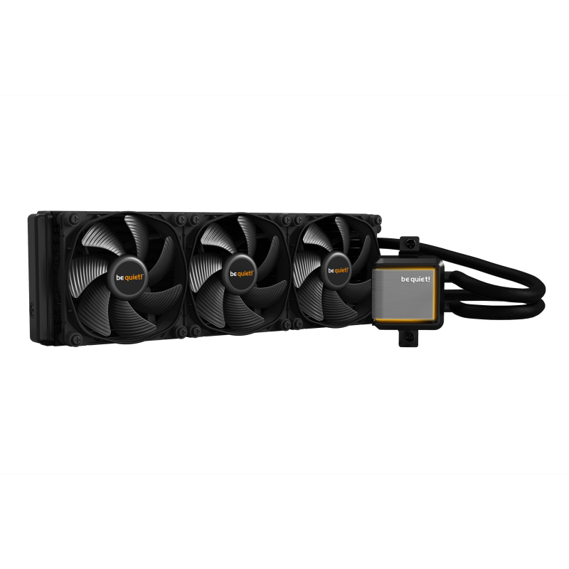 be quiet! Silent Loop 360 mm | Système de refroidissement liquide tout-en-un, 360 mm, noir, socket Intel et AMD