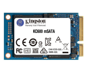 Kingston Technology SSD KC600 mSATA3 de 1 024 Go