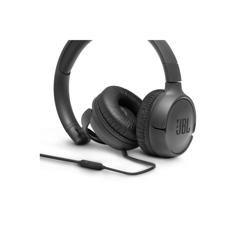 JBL Tune 500 Casque Avec fil Arceau Appels/Musique Noir