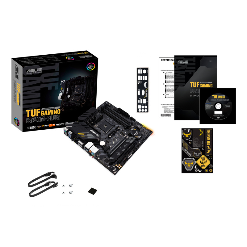 ASUS TUF GAMING B550M PLUS AMD B550 Emplacement AM4 micro ATX