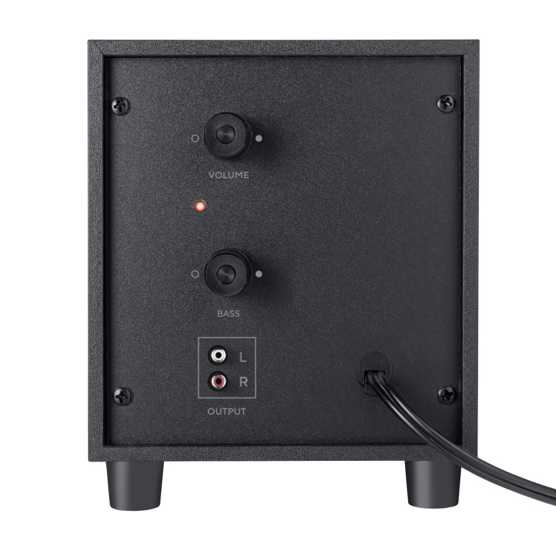 Trust Avora 2.1 set d'enceintes 9 W PC/ordinateur portable Noir 2.1 canaux 2-voies