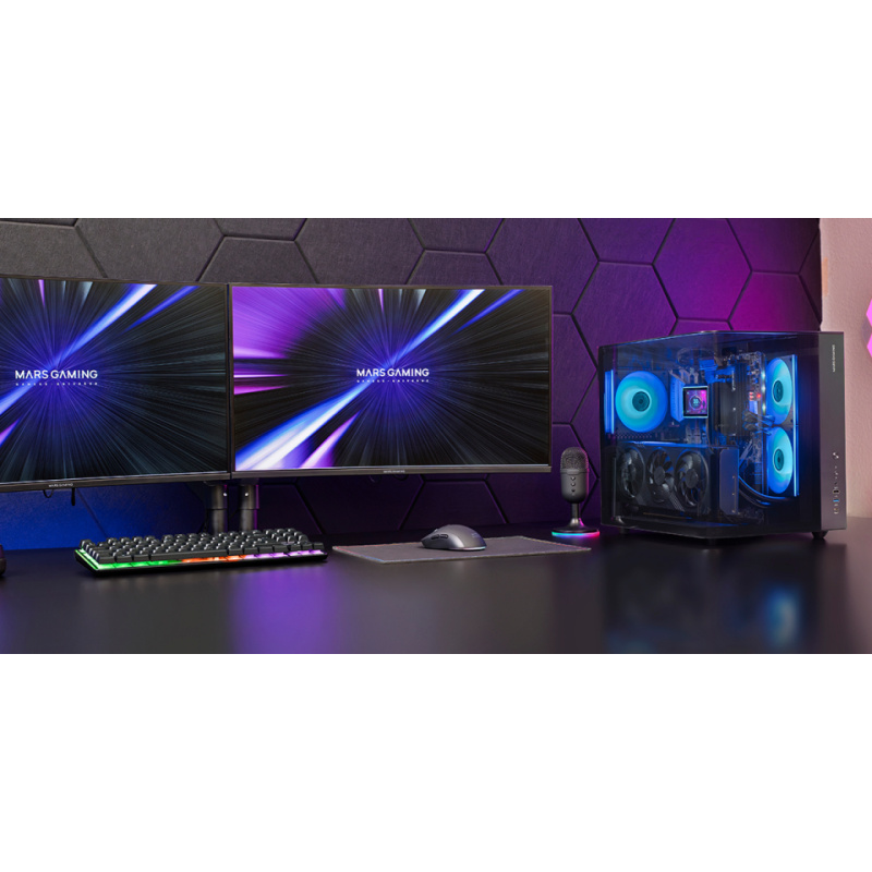 Mars Gaming MC-INFINIOLITE Midi Tower Noir