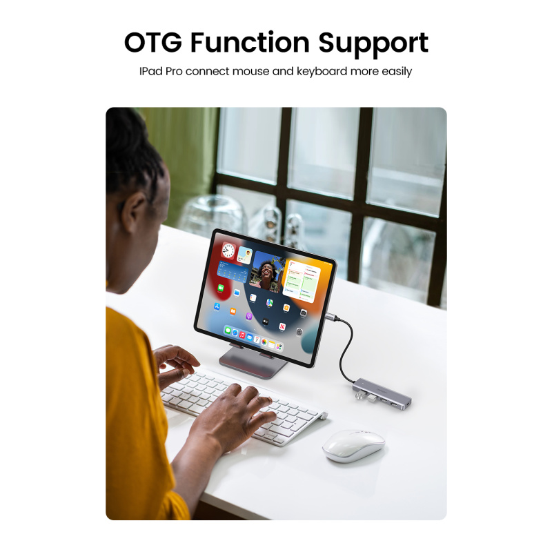 Ugreen 70336 hub & concentrateur USB 3.2 Gen 1 (3.1 Gen 1) Type-C 5000 Mbit/s