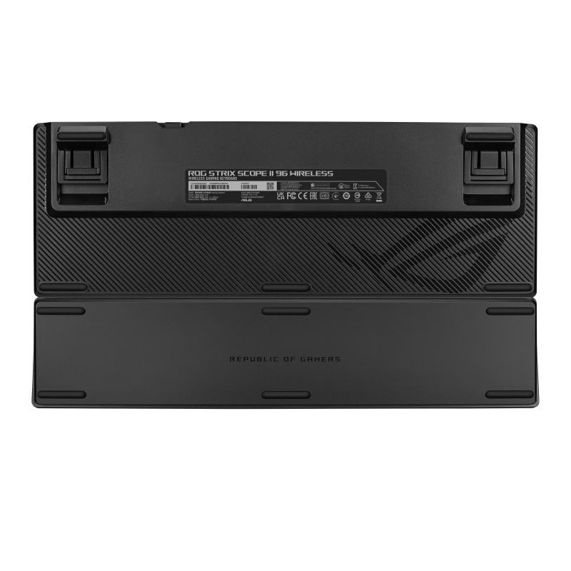ASUS ROG Strix Scope II 96 Wireless clavier Jouer USB + RF Wireless + Bluetooth AZERTY Français Noir