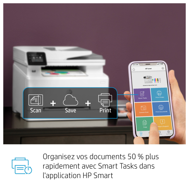 HP Color LaserJet Pro Imprimante multifonction M283fdw